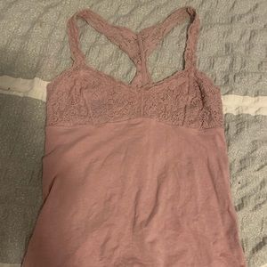 Pink tank top